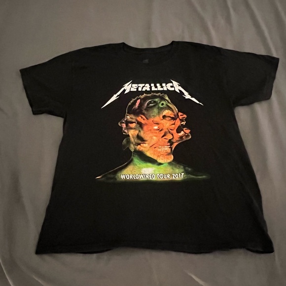 Hanes Other - Metallica Concert World Tour double sided print t-shirt